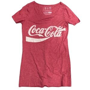 USED COCA COLA TEE